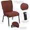 Flash Furniture Advantage 20.5 in. Cinnamon Molded Foam Church Chair PCCF-107 - alternate 9